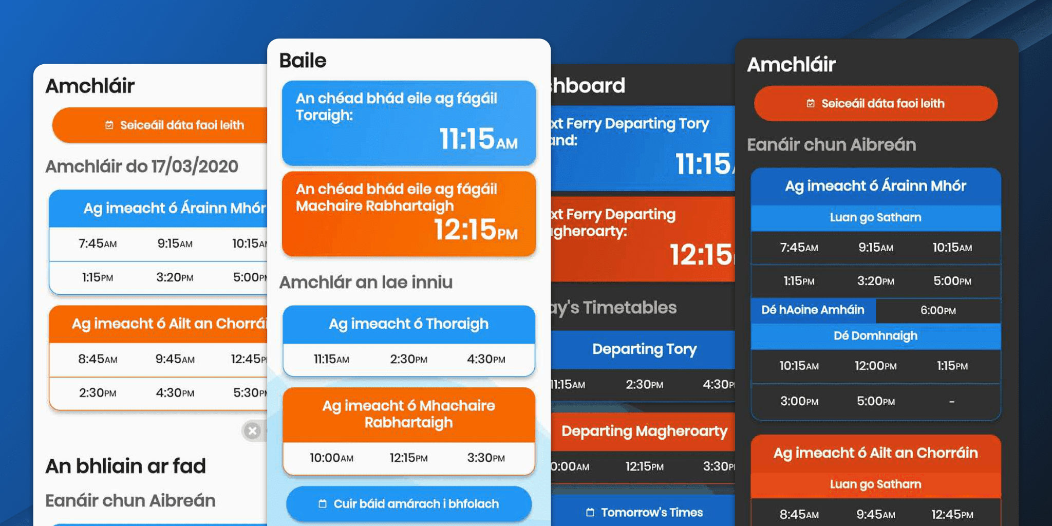 Gaeilge Support for Arranmore & Tory Ferry