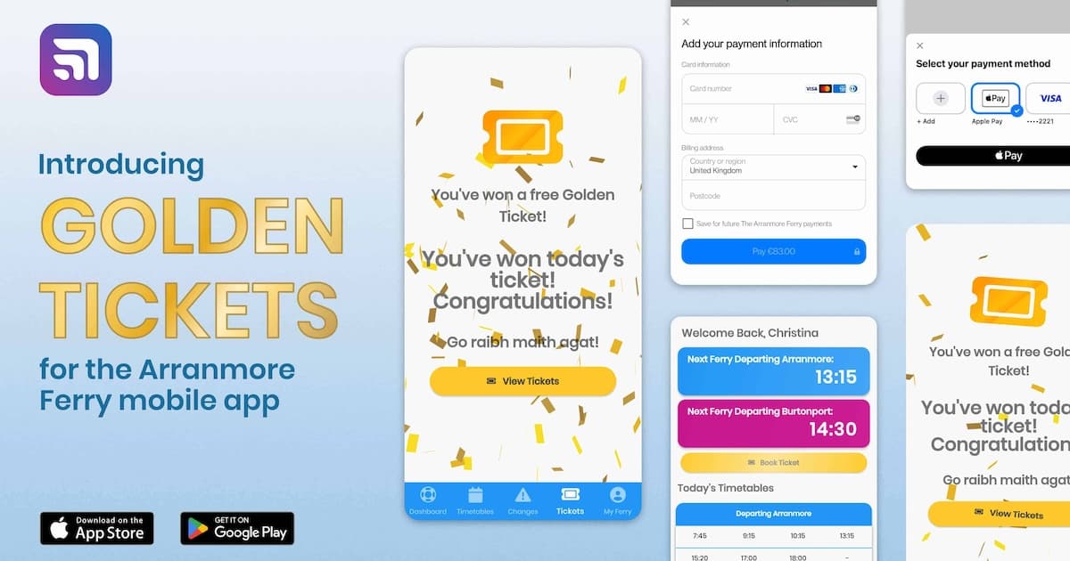 Arranmore & Tory Ferries Launch Golden Tickets