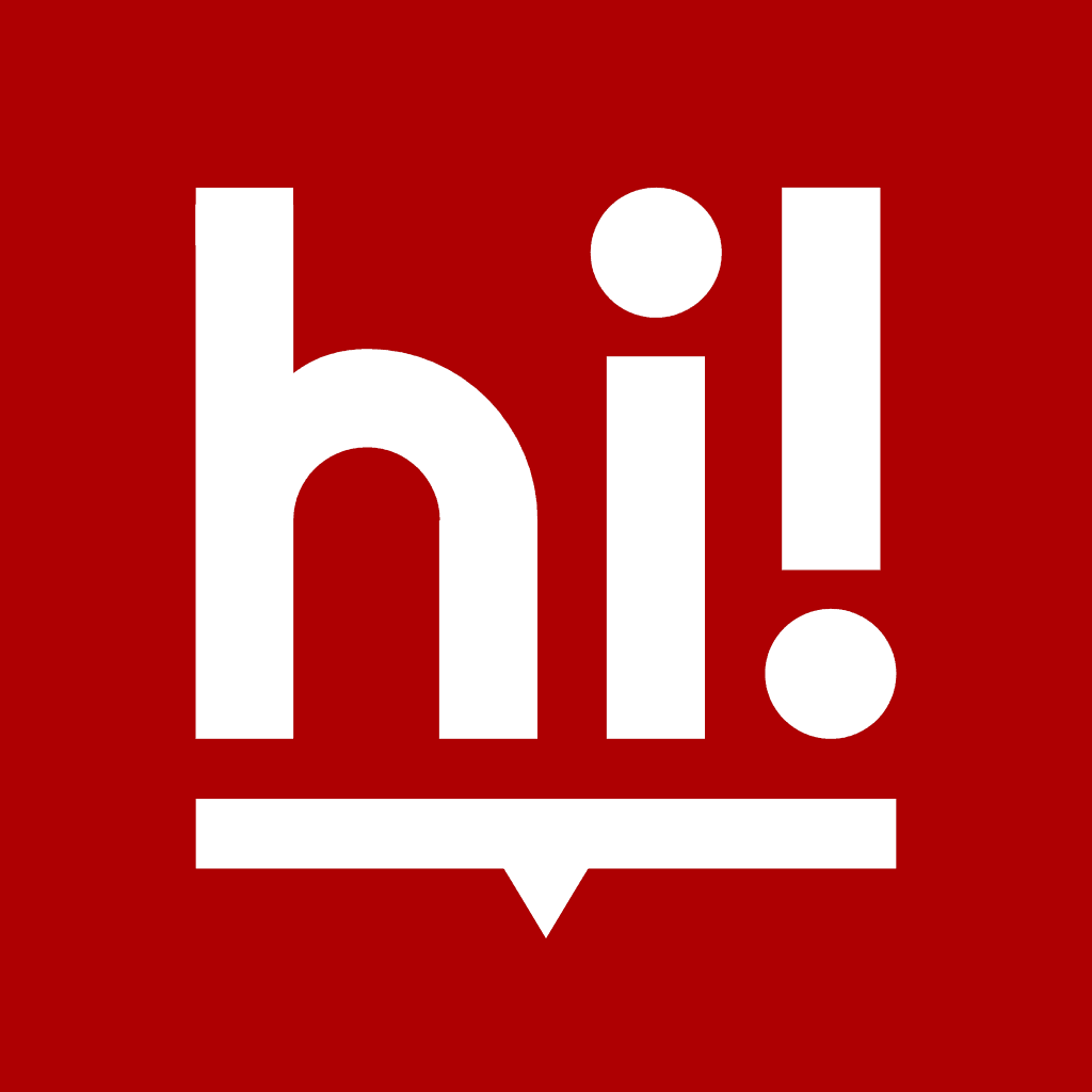 Hi Sign Icon