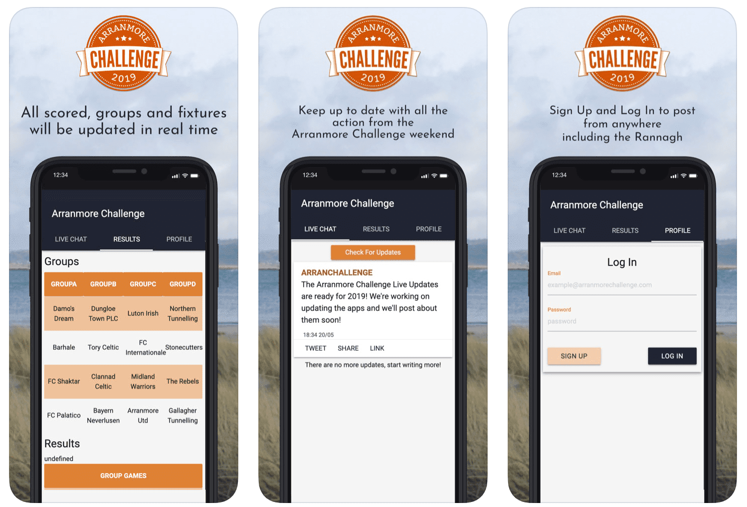The iOS Arranmore Challenge App